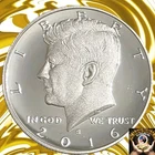 2016 S SILVER Proof Kennedy Half Dollar Choice 50c, Fast Ship 🚢  On 🔥