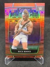 2022 Panini Select WWE Concourse Red Prizm /249 Rick Boogs #82