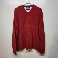 Tommy Hilfiger Men's Knit Sweater Size XL V-Neck
