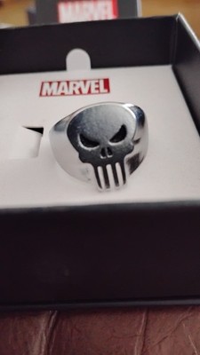 Marvel The Punisher Ring Size  11 Mens Ring Brand New In The Box