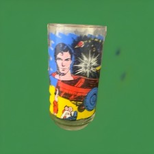 Vintage 1978 Burger King PEPSI SUPERMAN The Movie Collectors Glass EUC To Earth