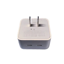 Genuine Apple Dual USB-C Port 35W Power Adapter White