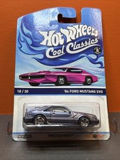 2012-13 Hot Wheels Cool Classics - 84 Ford Mustang Svo Foxbody Metal Base