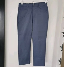 Gerry Venture Commuter Stretch Pants Blue Mens 32x30 Leg Zip Pocket 