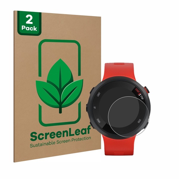 2X Screenleaf Displayschutzfolie FüR Garmin Forerunner 45 Nachhaltig Verpackt-image