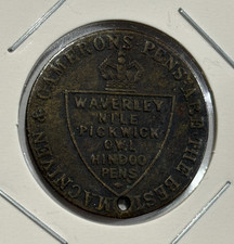 1880-1890 UK Token - George III Macniven and Camerons - Imitation Spade Guinea