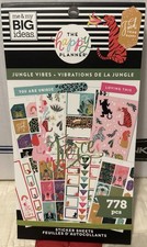 Happy Planner Sticker 3 Book Lot - Jungle Vibes Wild Styled - New
