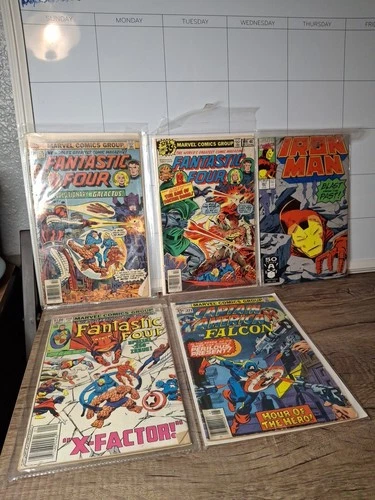 Marvel Comic books Group Fantastic Four, vintage, collectible