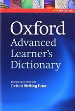 OXFORD ADVANCED LEARNER'S DICTIONARY By A. S. Hornby & Joanna Turnbull