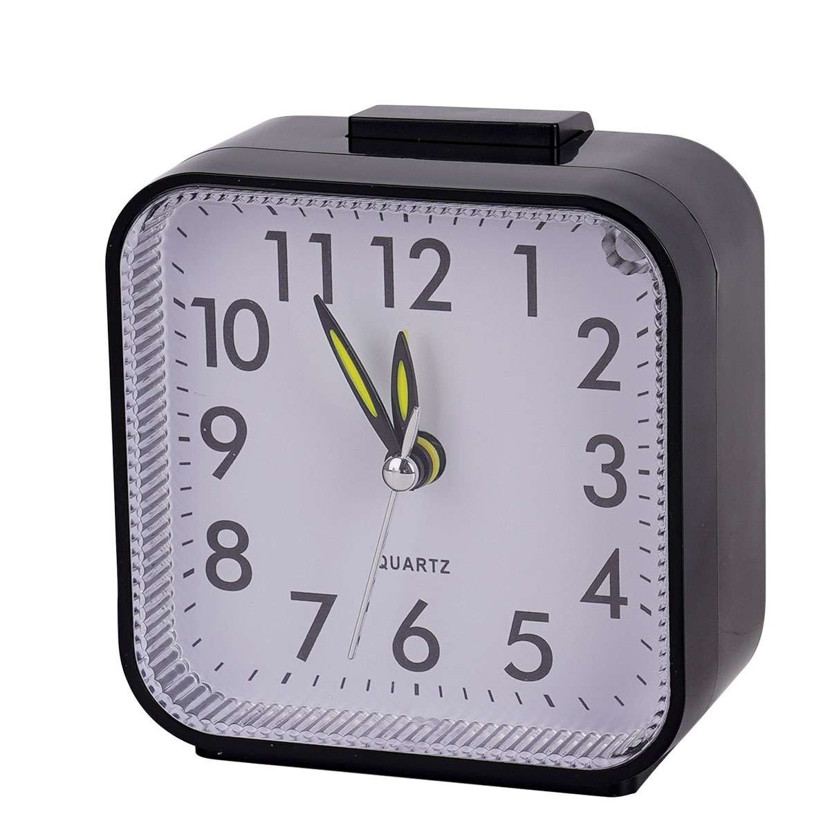 Nightlight Snooze Quiet Non Ticking Battery Powered Bedroom