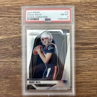 2024 Panini Prizm - Rookie Variations Drake Maye #12 Silver Prizm (RC) PSA 8