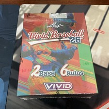 2026 LEAF VIVID BASEBALL HOBBY BOX