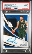 Luka Doncic #8 Prices | 2023 Panini Immaculate Patch Autograph