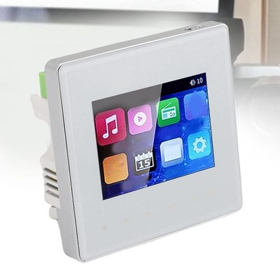 Smart Bluetooth Wall Amplifier 2.8 Inch HD Touch Screen With FM Radio Timin SZIG