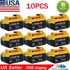 For DeWalt 20V 20 Volt Max XR Lithium Ion 8.0AH Battery DCB206-2 DCB200-2