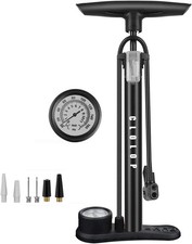 Bike Floor Pump 160 Psi with Gauge Bicycle Pump Air Ball Bike Pump High Pressure