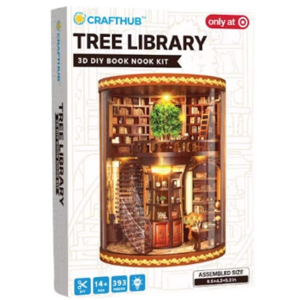 Crafhub BookNooks: Tree Library