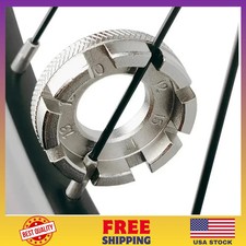 Bicycle Spoke Wrench Hard Steel 8 Way Bike Rim Truing Tool Adjust Wheel Spokes