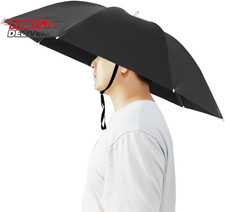 Umbrella Hat, 37 Inch Fishing Umbrella Hat Hands Free Foldable UV Protection Umb
