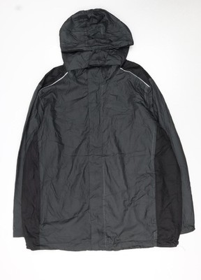 Crivit Outdoor-Regenjacke Herren schwarz XL wasserdicht mit Kapuze