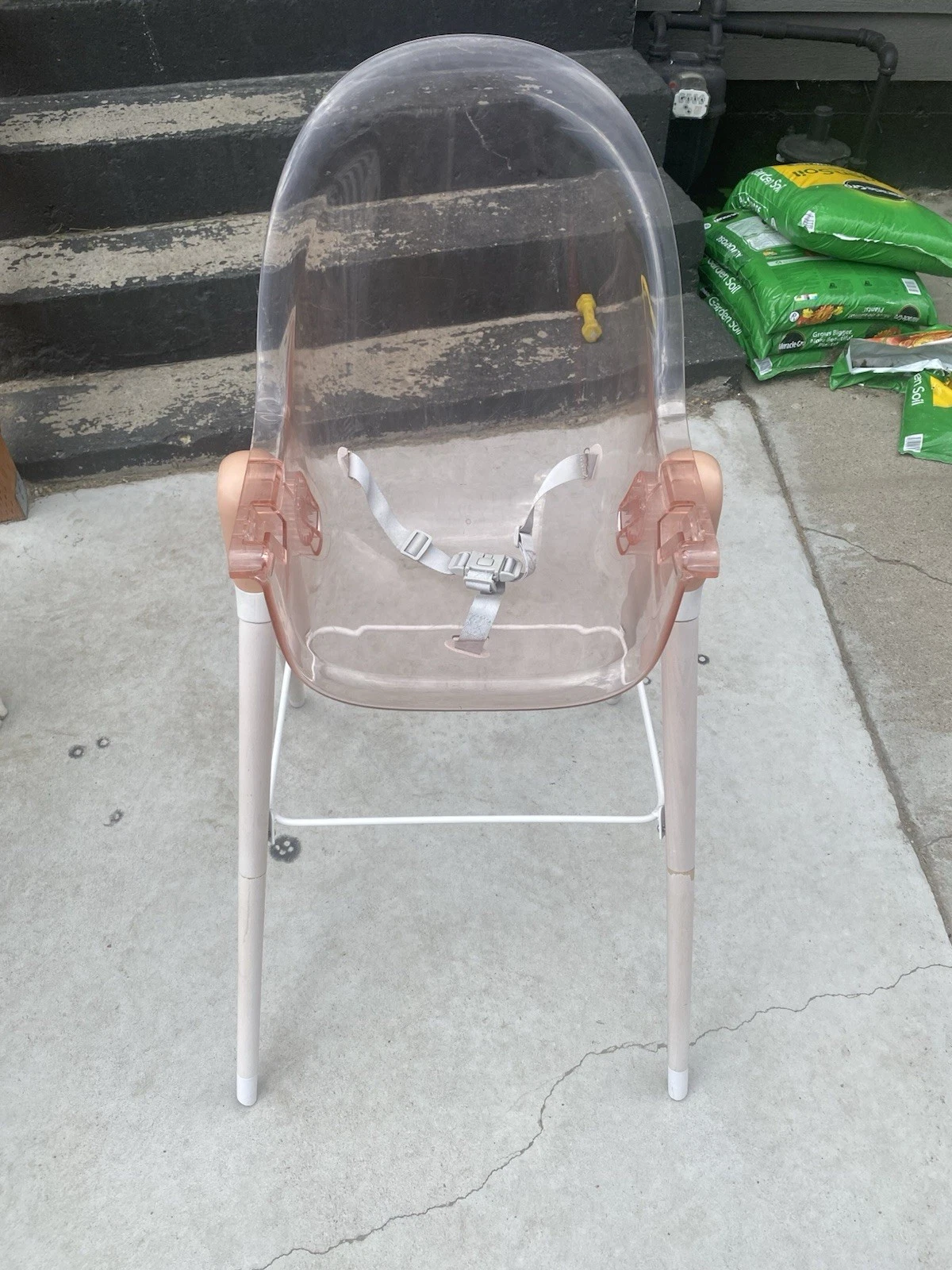 Children of Design 6 in 1 Deluxe High Chair for Babies & Toddlers, Modern Safe;