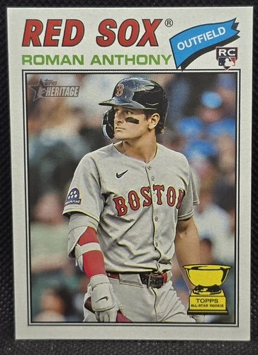 2026 Topps Heritage - Roman Anthony (RC) Cup Card #86 RED SOX #86