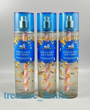 Bath  Body Works Milk Bar CEREAL MILK SOFT SERVE FFM Mist Body Spray Set of 3