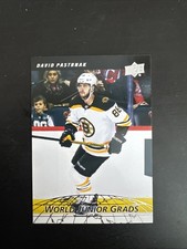 22-23 Upper Deck Series 2 World Junior Grads David Pastrnak 