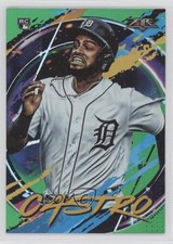 2020 Topps Fire Green 139/199 Willi Castro #105 b4d