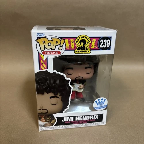 Funko Pop! Vinyl: Jimi Hendrix - Funko Web (FW) (Exclusive) Black Light #239