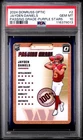Jayden Daniels /25 Rookie Purple Stars PSA 10 GEM MINT 2024 Donruss Optic POP 4