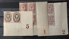 Soviet Union Russia MNH **Lot Mi 66, 67, 75 Corner Edge Mold Number