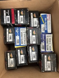 This Entire Box Of Brand New Dirt Bike Tubes