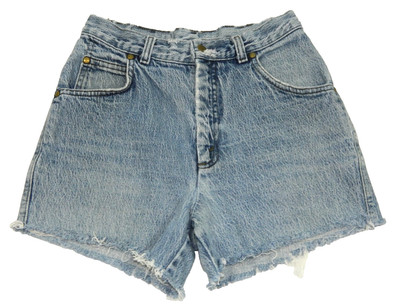 Women's Levi's Shorts 1980's USA Made Denim Cut Off Tag 7 measured Size 25