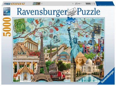 Ravensburger Puzzle 17118 Big City Collage 5000 Teile | Spiel | Deutsch (2022)