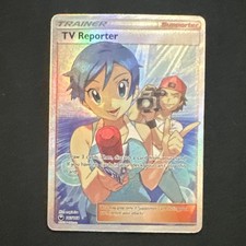 Pokemon Company TV Reporter 167/168 Celestial Storm Ultra Rare Full Art Holo on eBay
