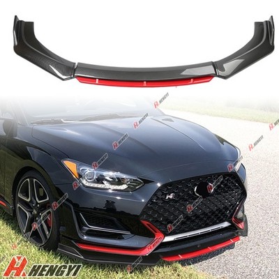 Frontspoiler Cuplippe ABS für Hyundai I30N Carbon Fiber Optik