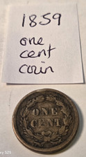 US 1859 Indian Head Penny 1 Cent Coin