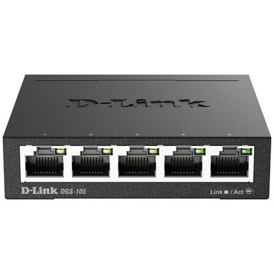 D-Link DGS-105/E DGS-105 Netzwerk Switch 5 Port 1 GBit/s