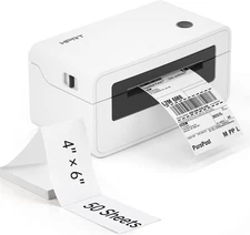 HPRT PRT 4x6 Shipping Label Thermal Printer - Works with PC, Mac, Linux