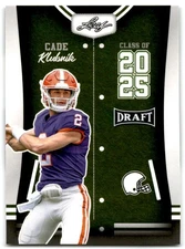 2023 Cade Klubnik Leaf Draft Rookie Class of 2025