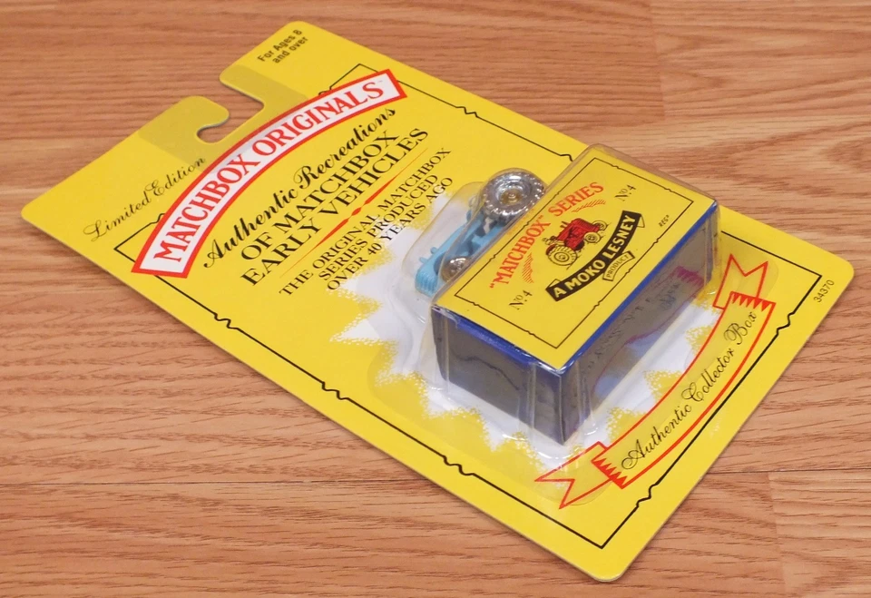 Matchbox Originals Nº 4 (34370) Tractor Moko Lesney Azul **NUEVO-RARO**  Foto 3 de 4