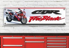 BR153B CBR900RR 1997 RRV INSPIRIERT FLEXIBLES WERKSTATT BANNER SCHILD