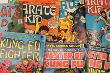 KARATE KID / MASTER of KUNG-FU - DC / MARVEL 8 Book Mixed Lot 