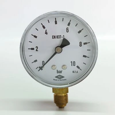 EMPEO Manometer Ø63mm Anschluss unten