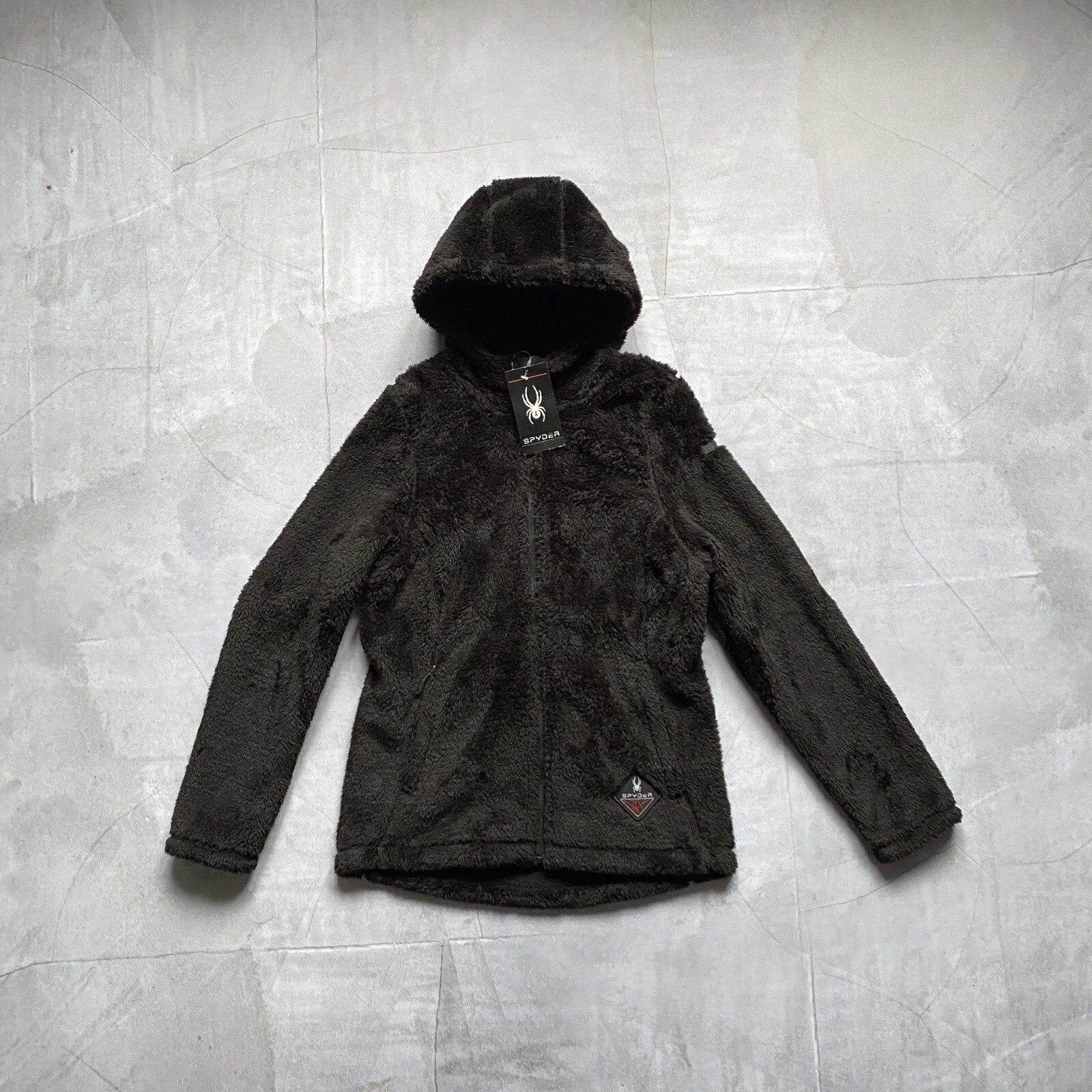 Veste vintage en polaire polaire polaire Spyder style suprême marque japonaise extérieur