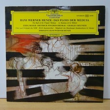 139 428/29 VERNER HENZE Frigate Medusa FISCHER-DIESKAU DG TULIPS STEREO 2LP EX