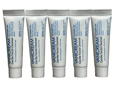 5x VANICREAM GENTLE FACIAL CLEANSER FOR SENSITIVE SKIN 0.21oz / 6.2ml ea NEW