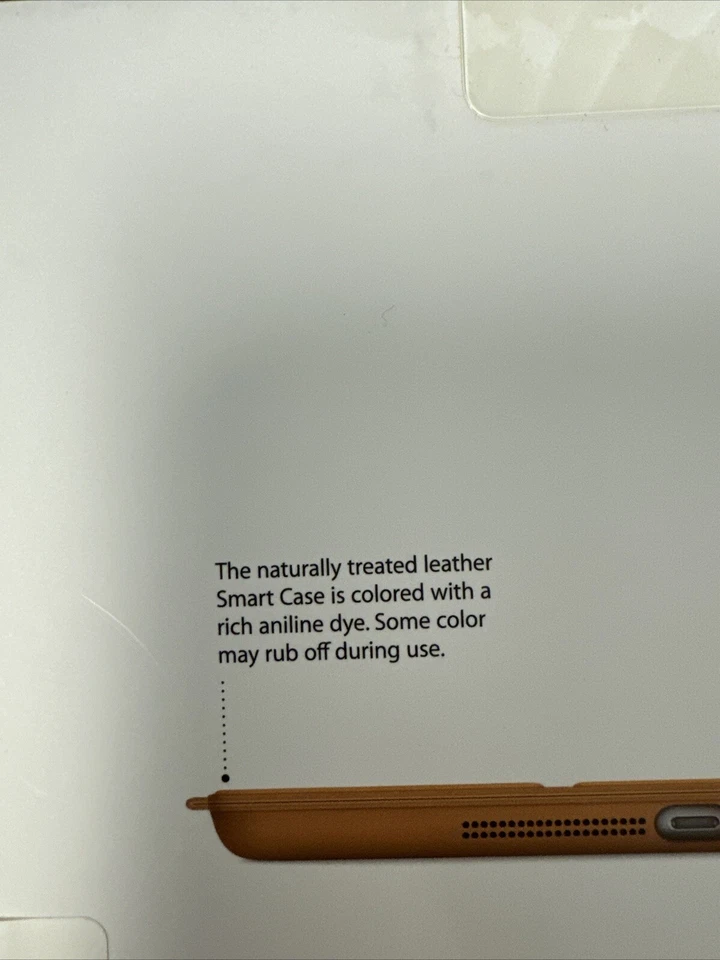 Authentic APPLE IPAD AIR SMART CASE BEIGE (MF048LL/A)open Box - Image 3 of 4