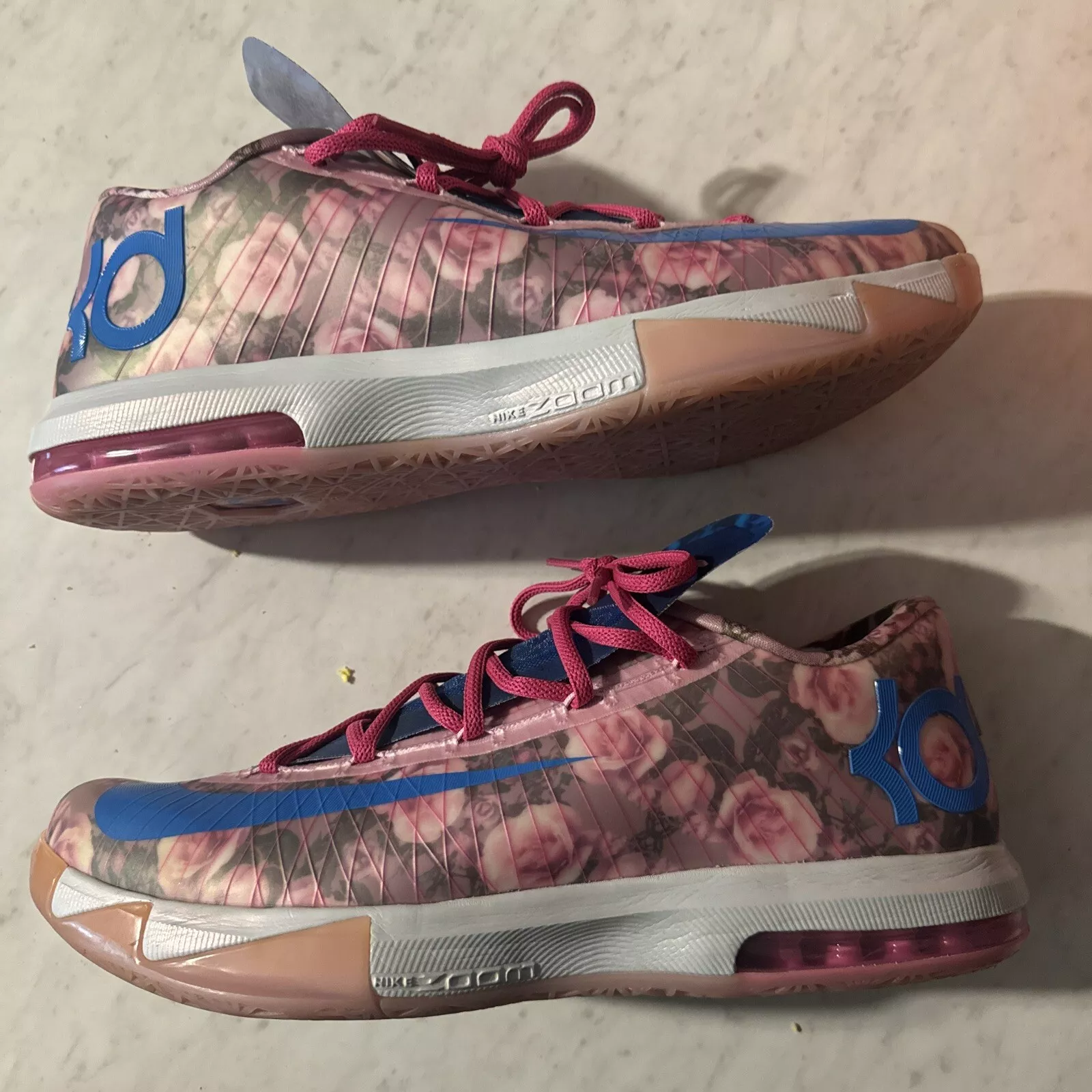 Taille 13   Nike KD 6 Supreme Tante Perle